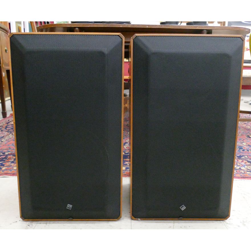 Pair Vintage ADS Speakers 23'' x 13'' x 12''