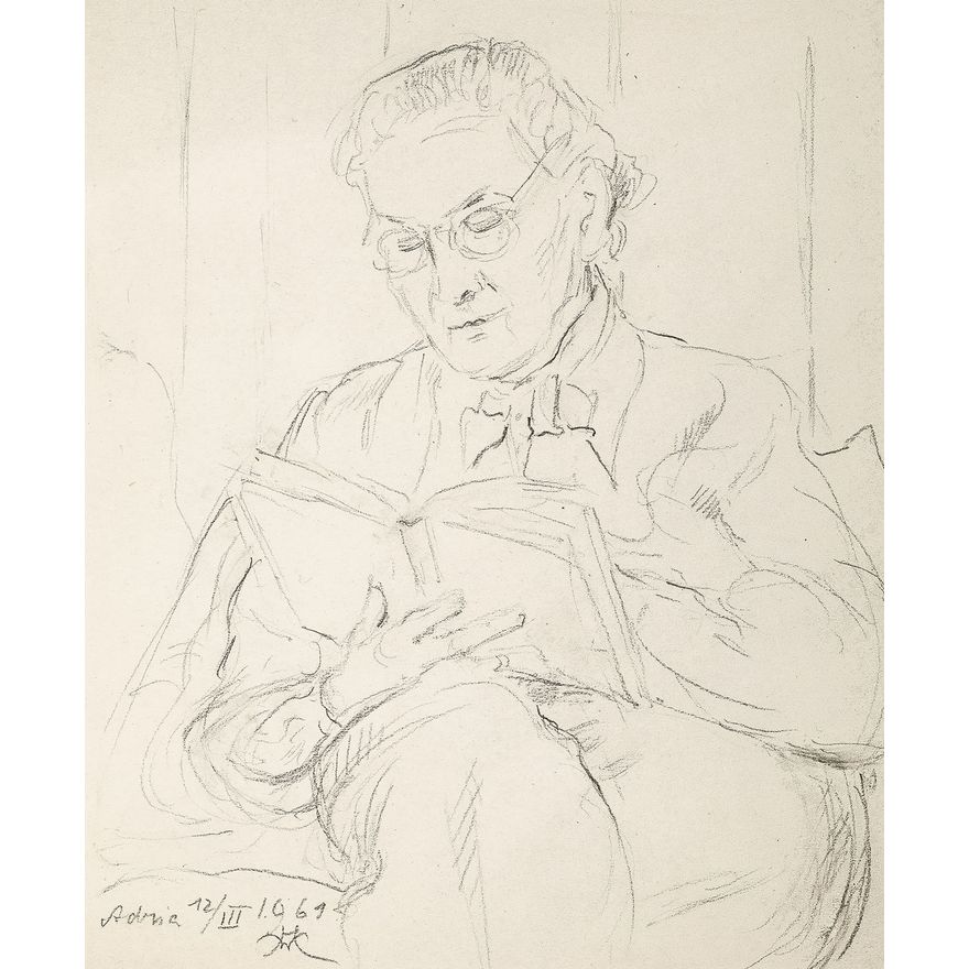 Wlastimil Hofman | Portret kobiety, 1961 r.