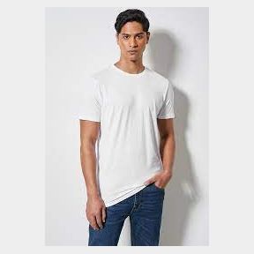 Superbalist Mens Plain Crew Neck Tee-L-White | SJ 51663/70516 B1 (S7 CB)