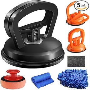 Tiantanghu Dent Puller 3 Pack, Car Dent Removal Kit with Suction Cups, Dent Remover Tool & Repair Kit for Cars, (Blac