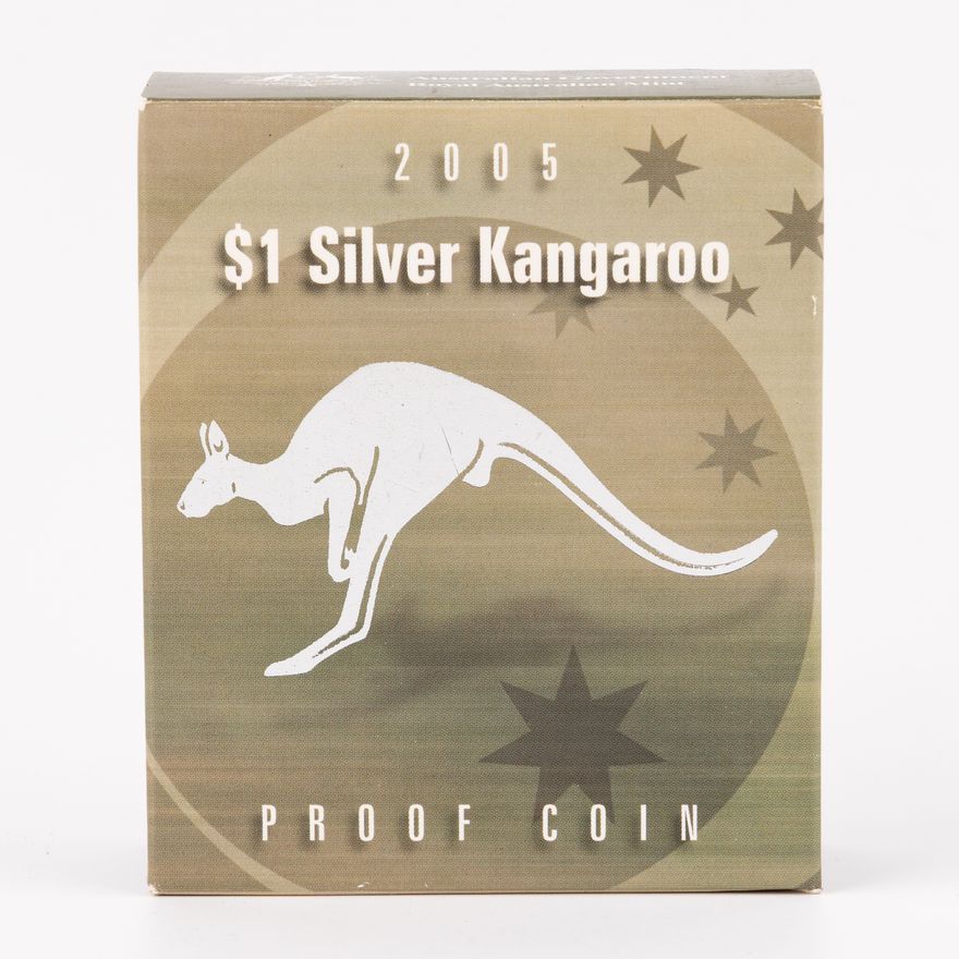 Elizabeth II, RAM - Kangaroo, One Dollar, 2005,  FDC