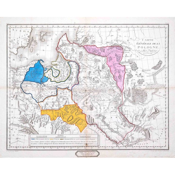 M. Mariaval | Carte generale de la Pologne