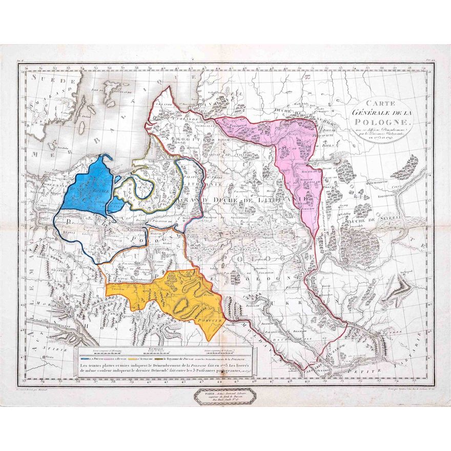 M. Mariaval | Carte generale de la Pologne