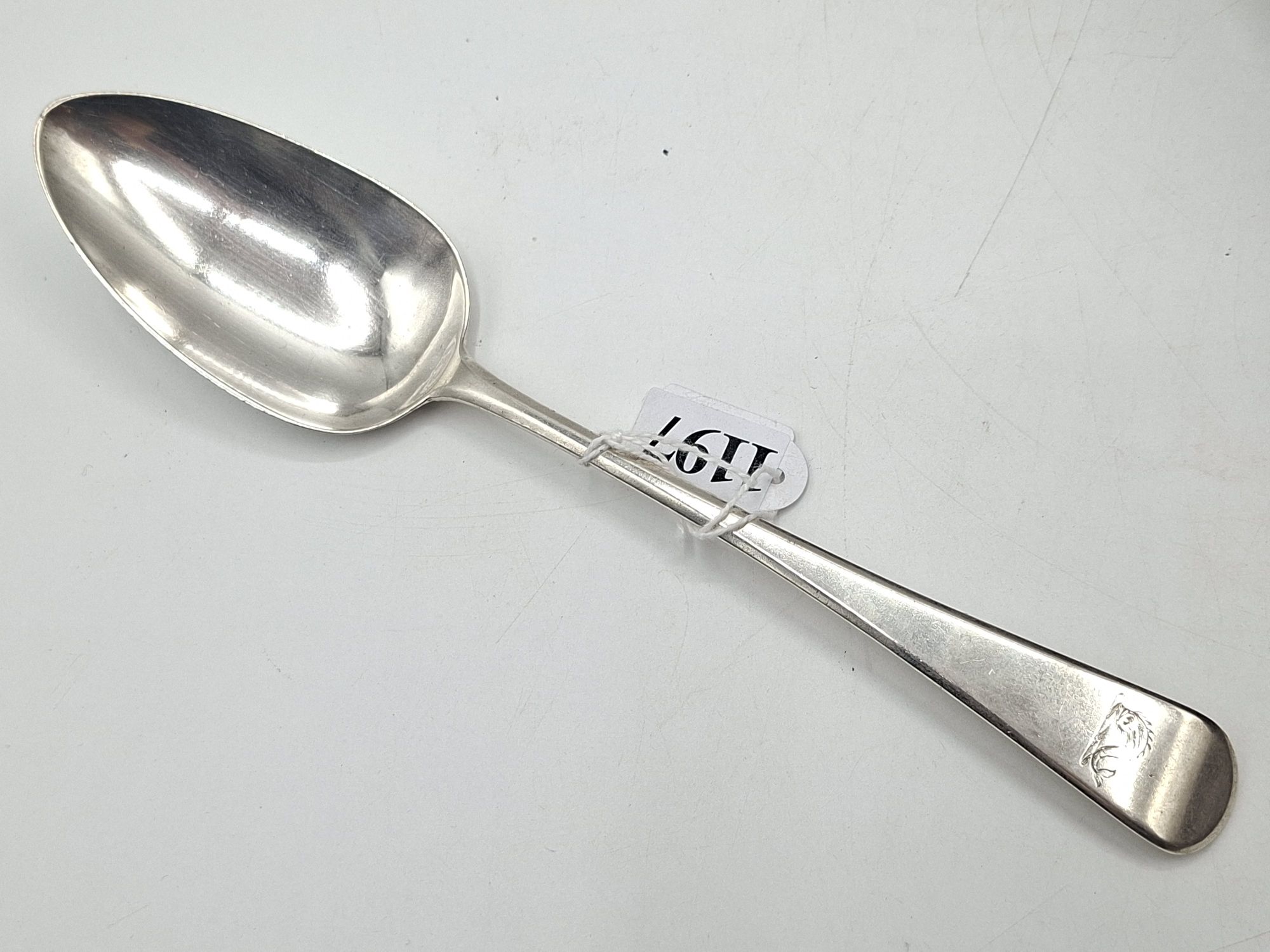 Georgian Sterling Silver Table Spoon