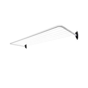 Retractaline - Wall Mounted Folding Frame Wash Line - Slim PIPES BENT