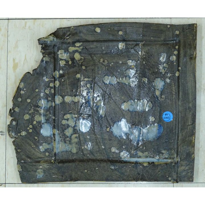 Signed Studio Pottery Tray 13'' x 11''