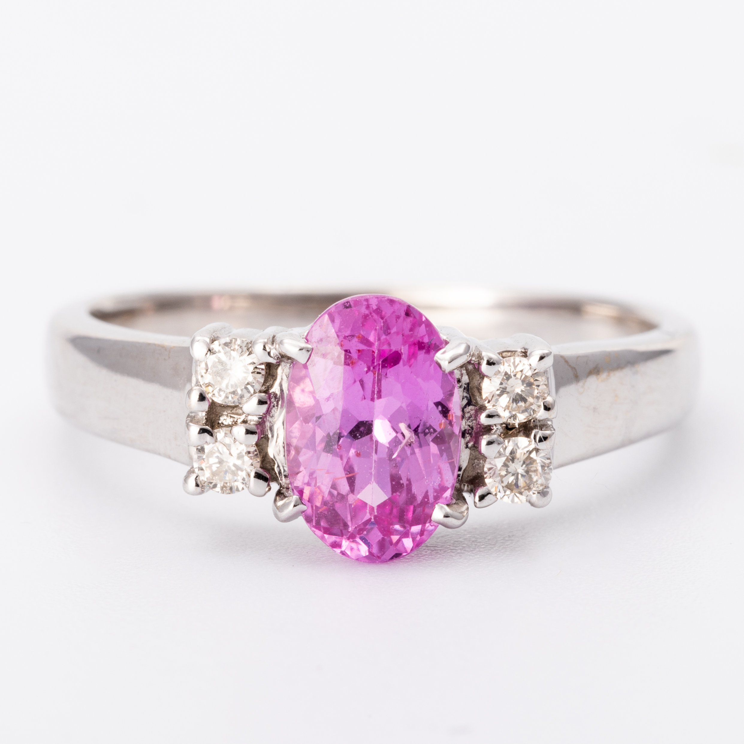 Sapphire & Diamond Ring 18ct Gold