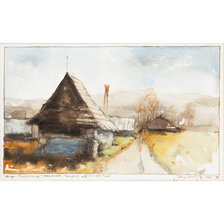 Jerzy Duda-Gracz | Pejzaż - Brzegi, 1998 r.
