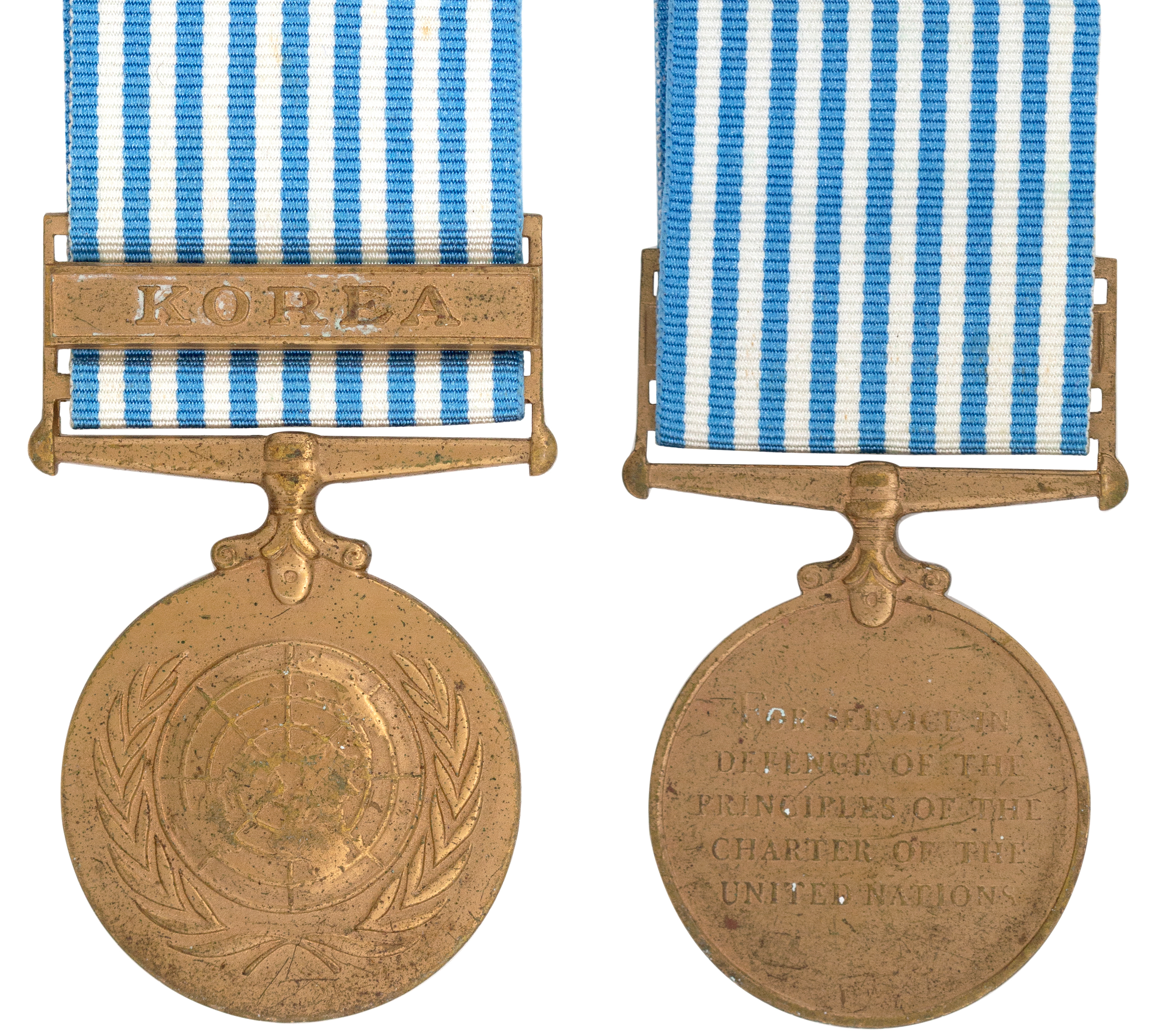 474 · United Nations Korea Medal, 1950 - 1954, aEF