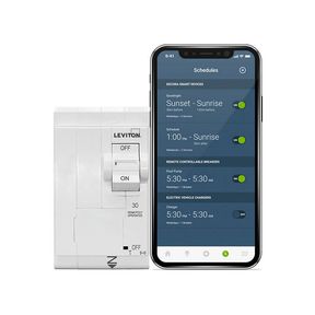 2ND GEN 2-POLE 30 AMP SMART CIRCUIT BREAKER, 120/240-VOLT AND 120/208-VOLT, 10KA INTERRUPT RATING, THERMAL MAGNETIC