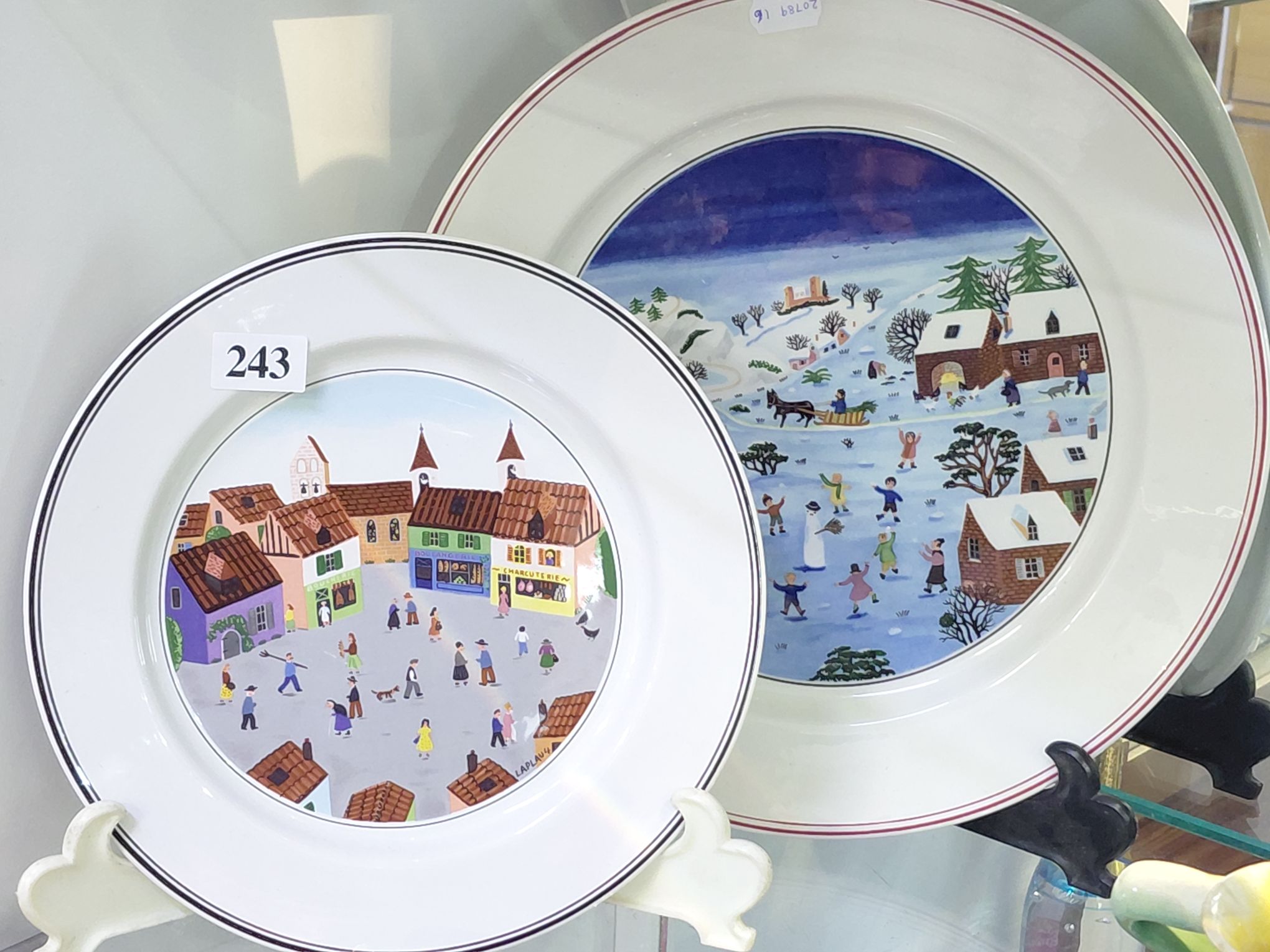 243 · VILLEROY AND BOCH PLATES
