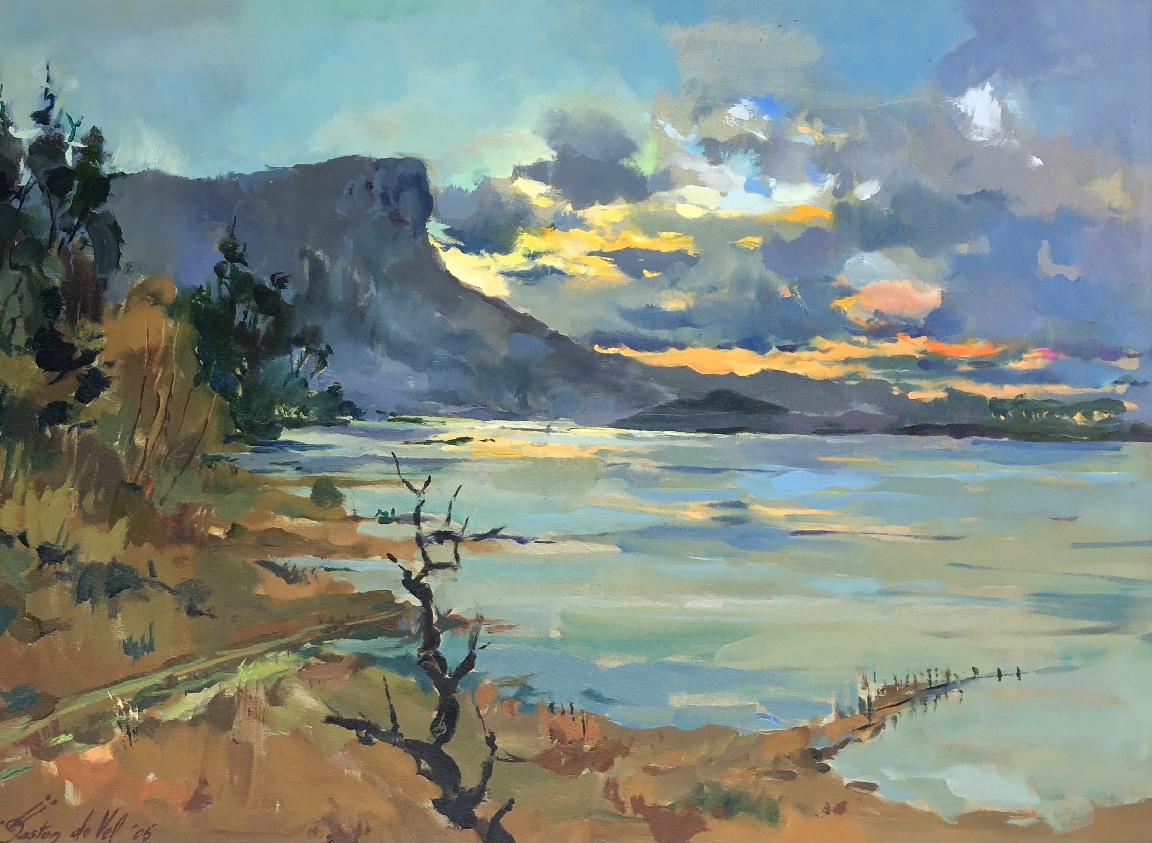 GASTON DE VEL Untitled, Landscape International Art Centre