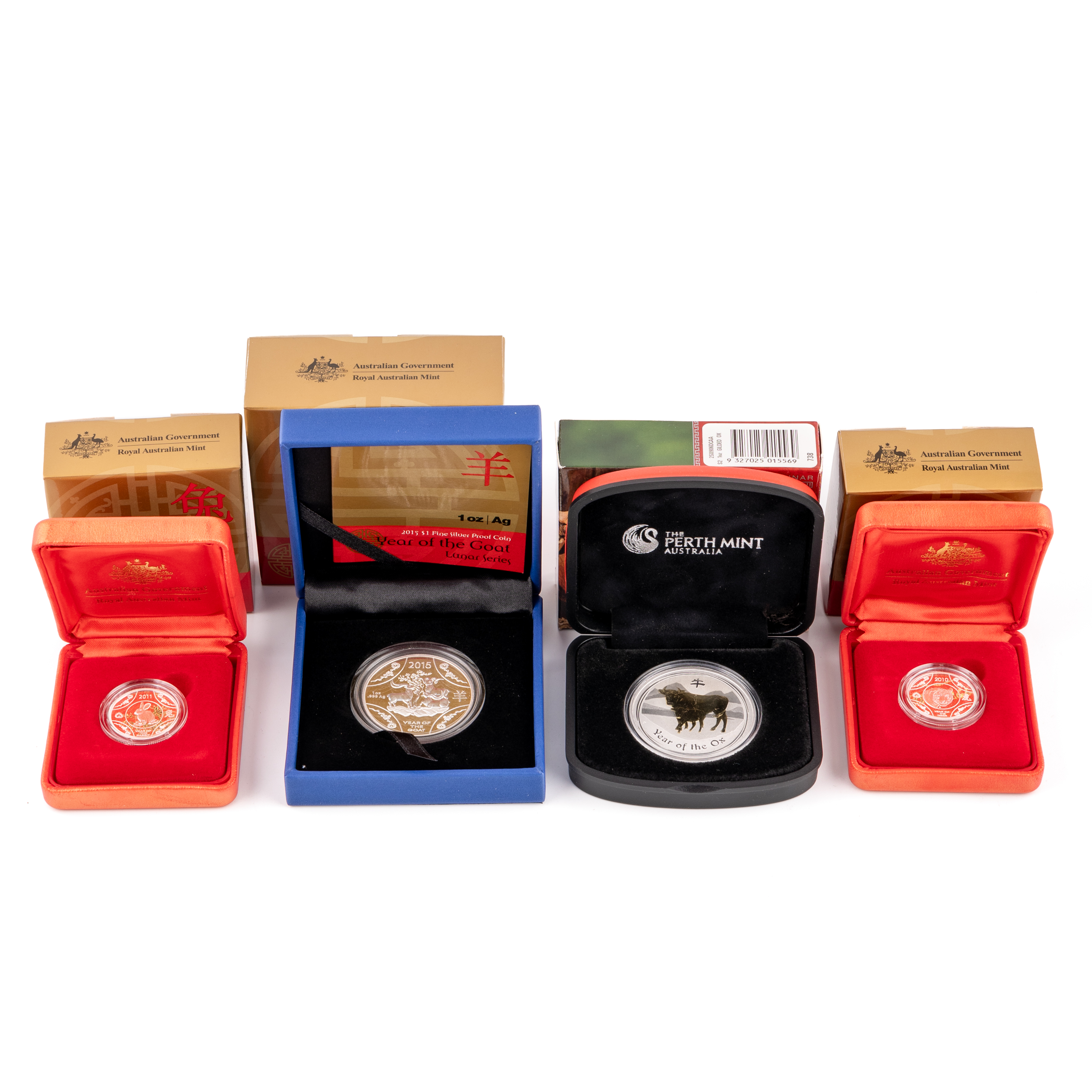 Elizabeth II, Lunar Series, One Dollar, 2009 - 2015, FDC