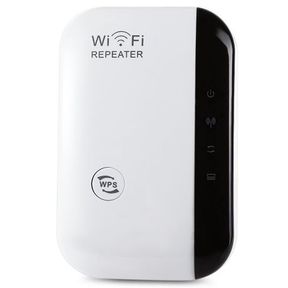 Wireless Network WiFi Signal Booster Amplifier Range Extender Black White |