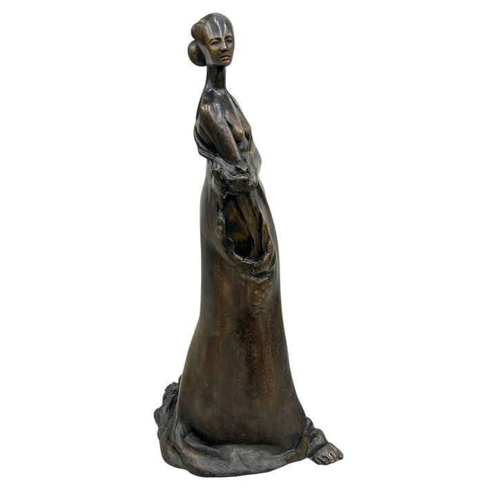 William Binnings ''Isadora II'' 1997 Bronze Sculpture