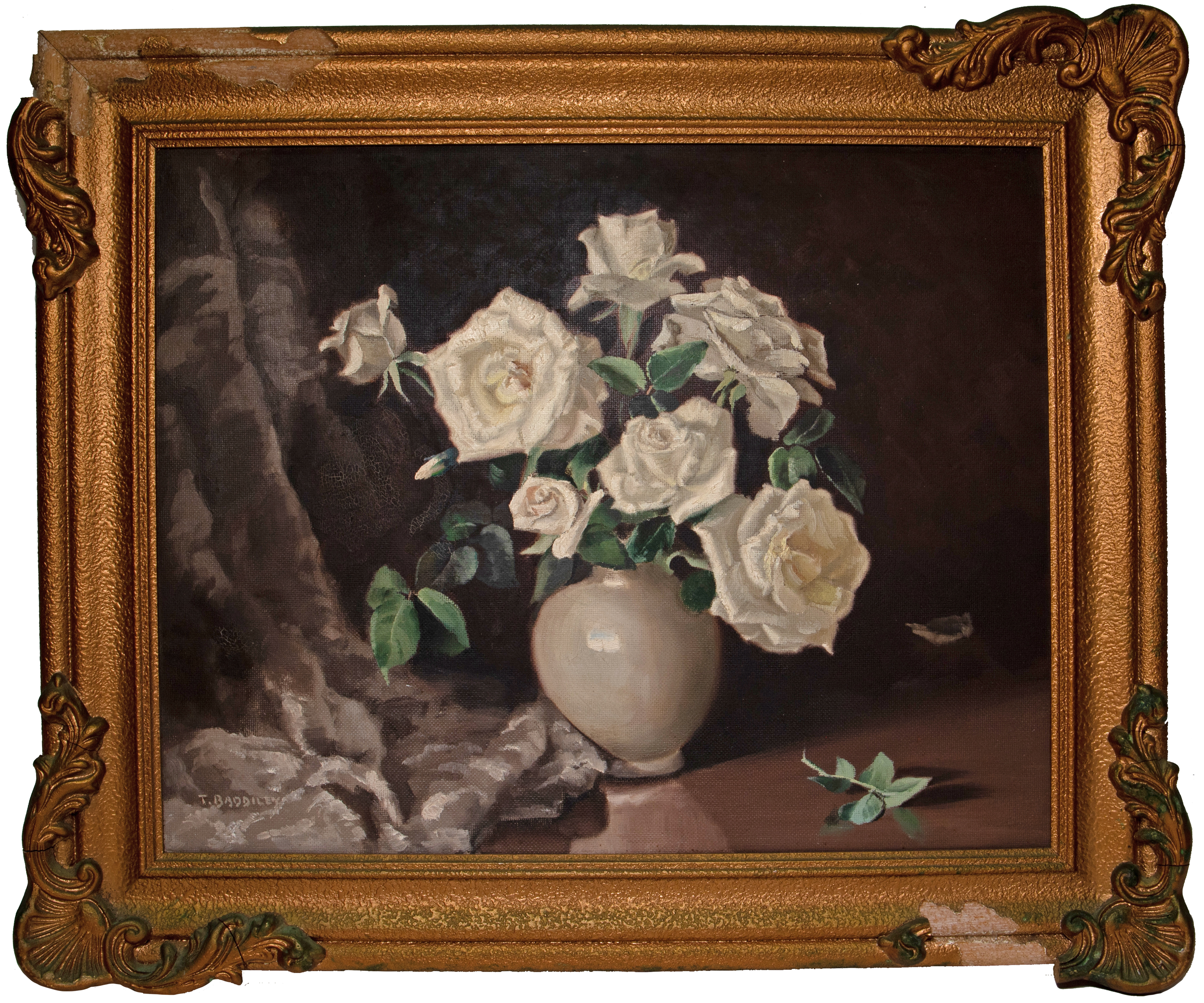 Tom Baddiley (1921-2017), 'Virgo' (White Roses)