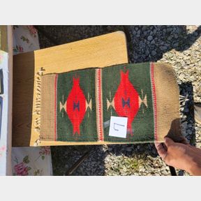Small Native woven table runner, or other cover