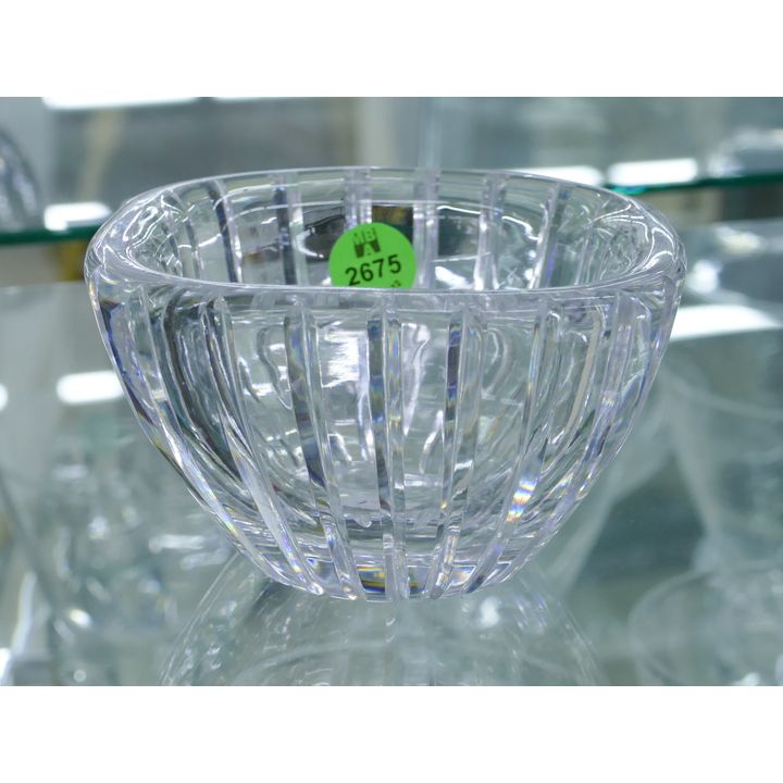 Orrefors Cut Crystal Small Bowl- 4.5''