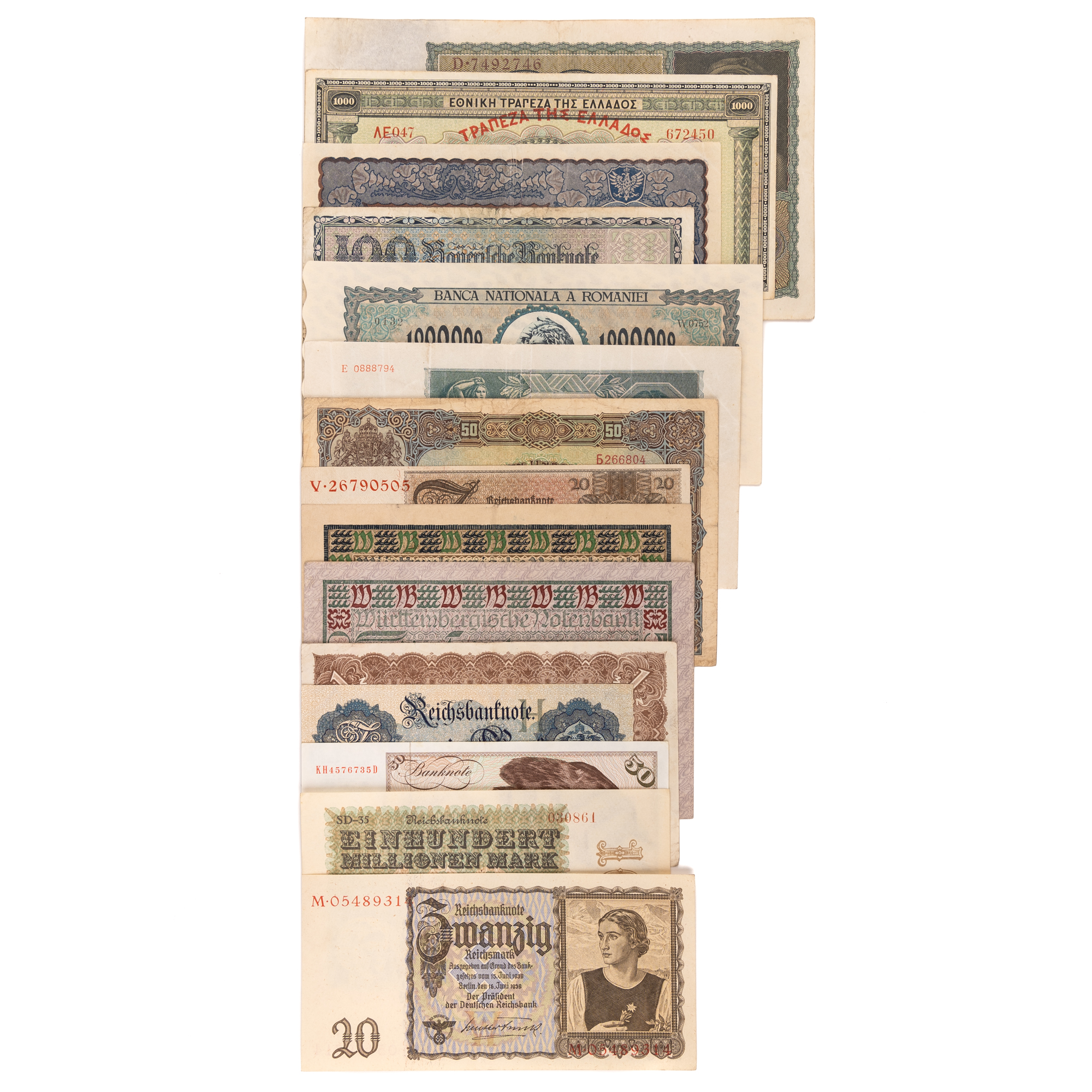 Europe, Accumulation, 1900s, VG - EF