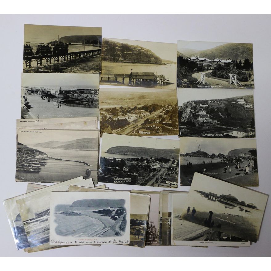 POSTCARDS - SUMNER, BRIGHTON, LYTTELTON, CENTRAL OTAGO