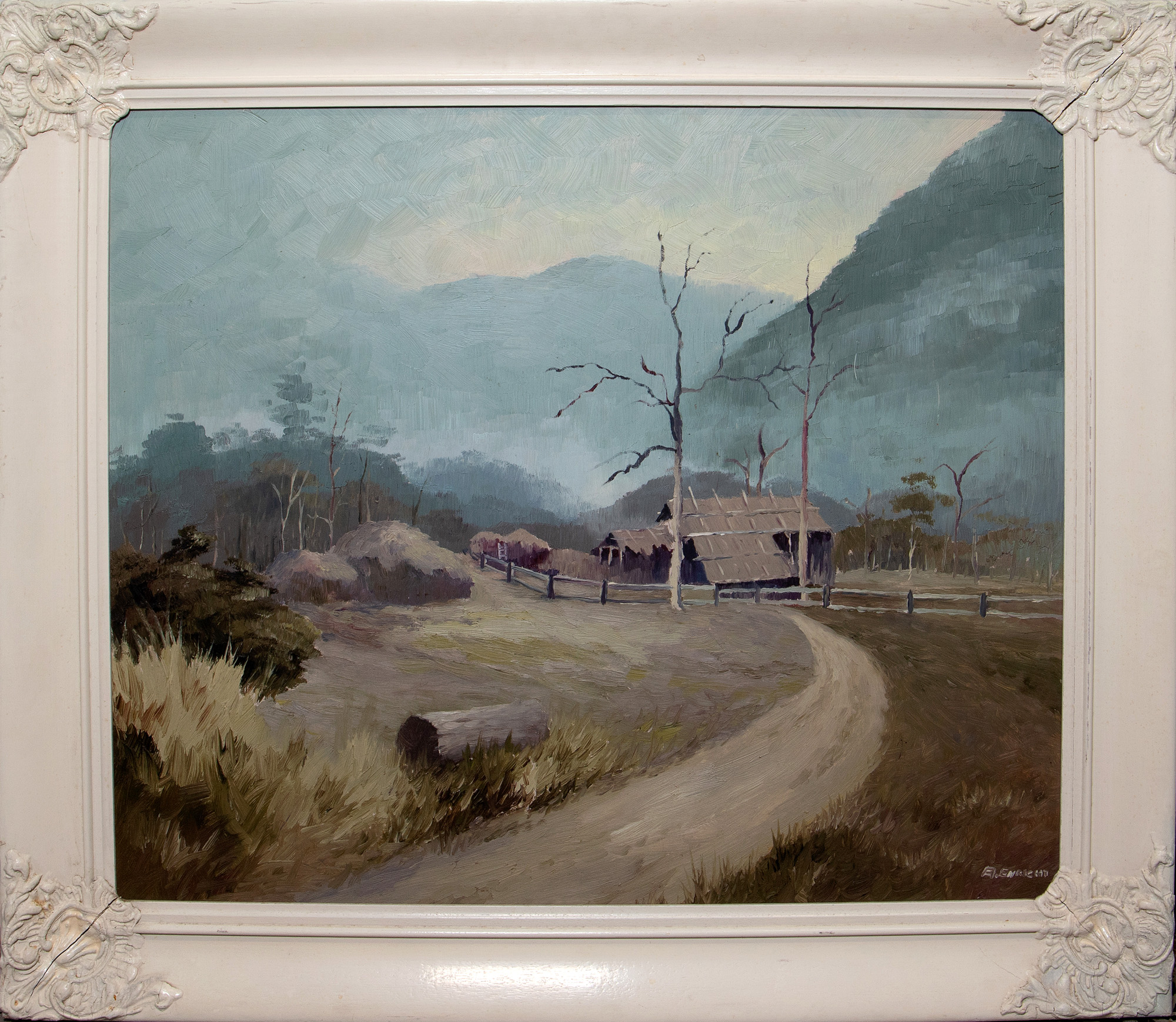 451 · A. Enright, 'Landscape with Barn'