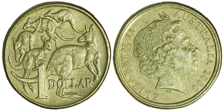 2000 $1 Mule