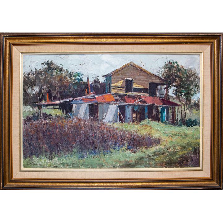 Harold Lane, 'Old Building - Torbul Point',