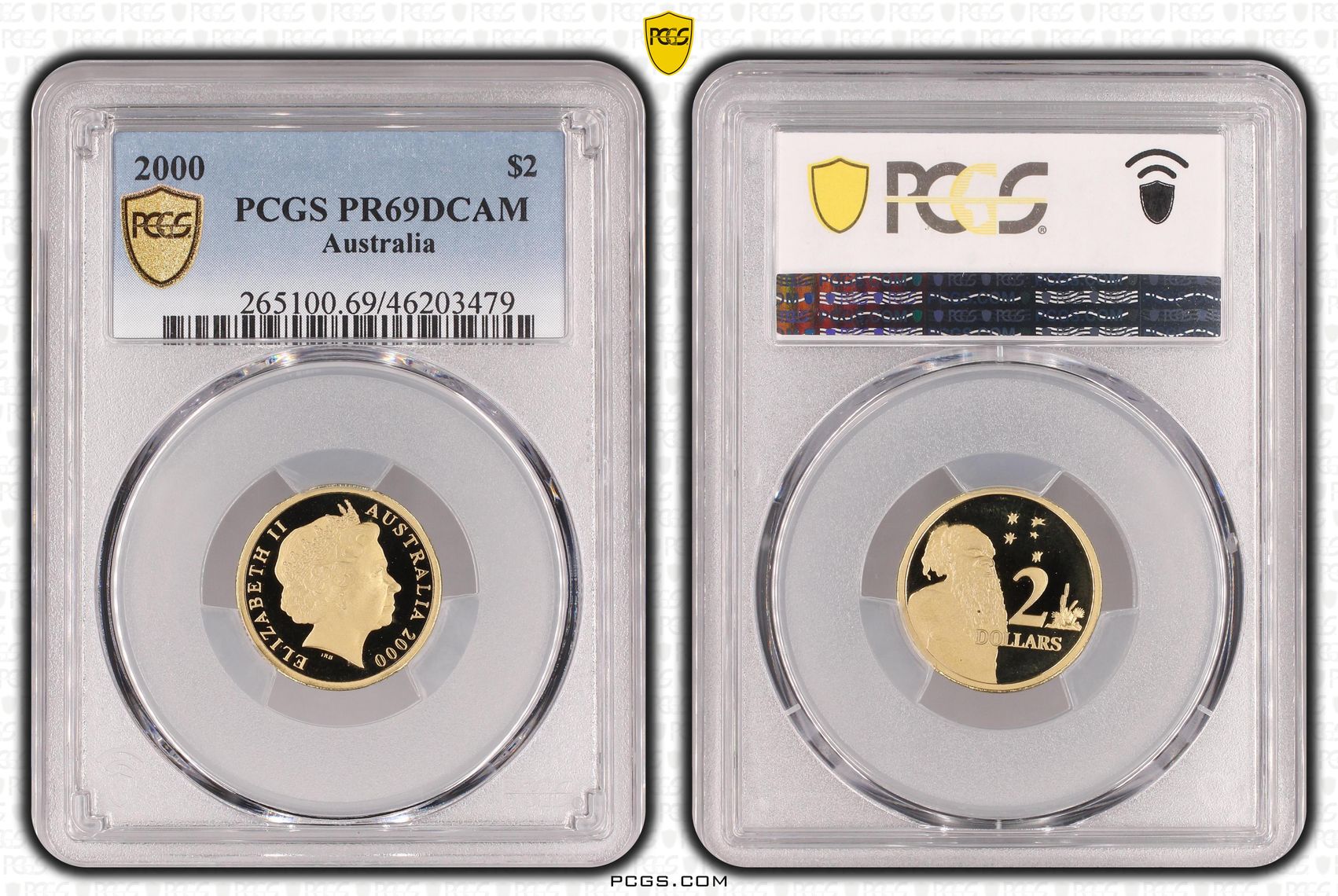 Two Dollar, 2000, PCGS PR69DCAM