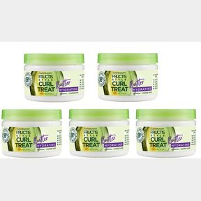 3X GARNIER CURL TREAT BUTTER & 2X GARNIER CURL TREAT SMOOTHIE