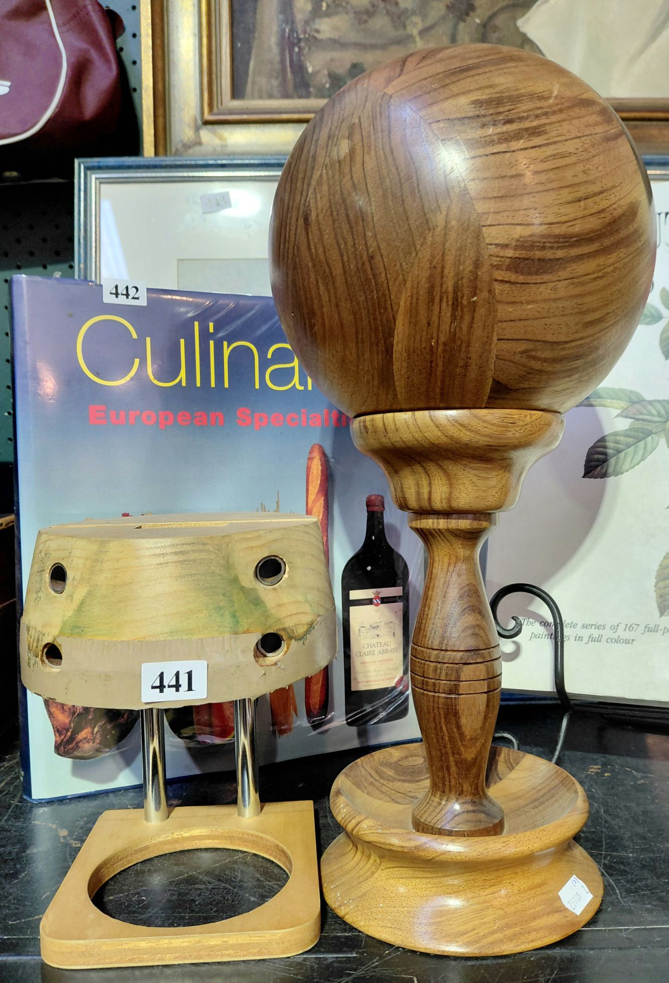 BESPOKE TIMBER SPHERICAL HAT BLOCK