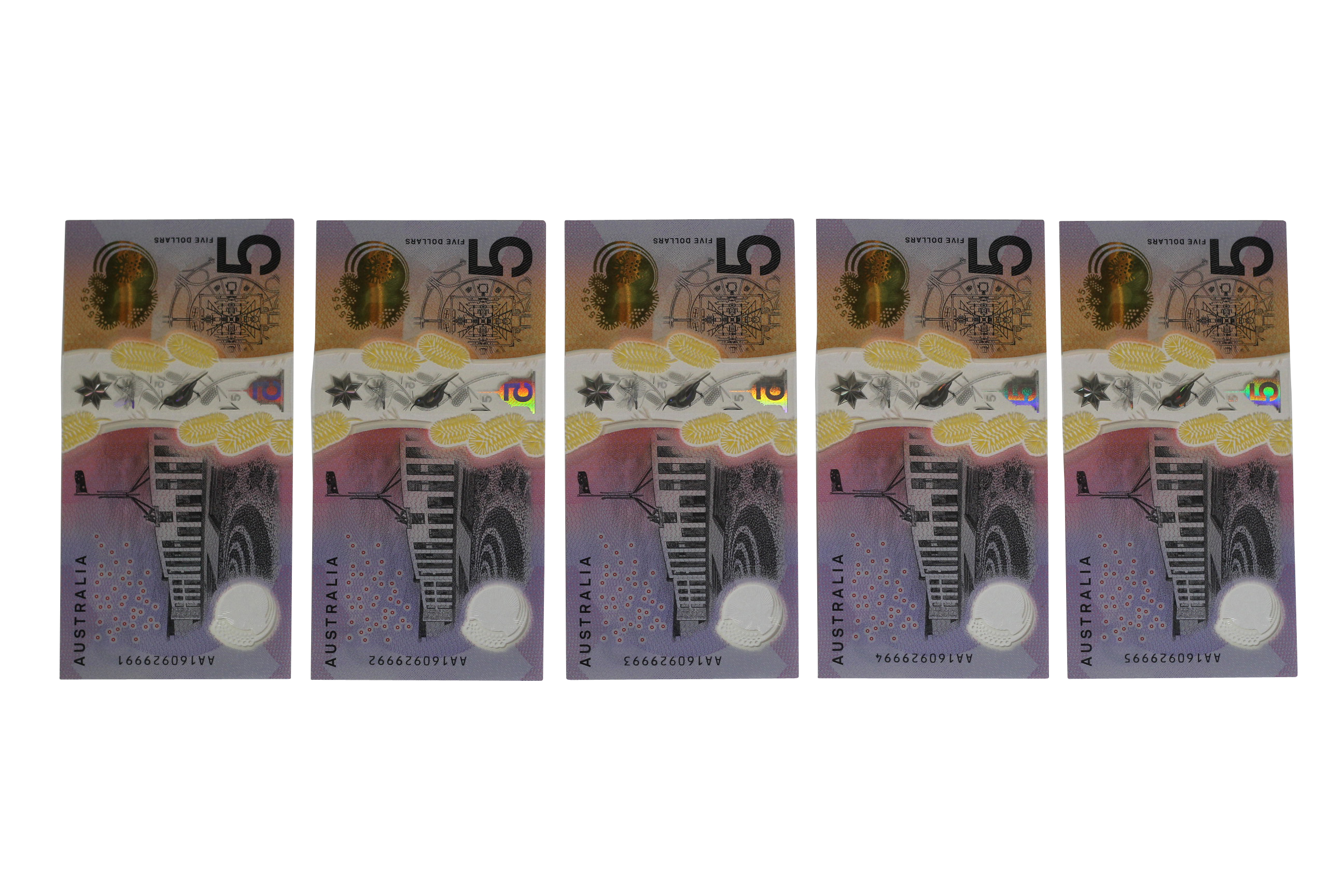 2217. · Group, Five Dollars, 2016, UNC