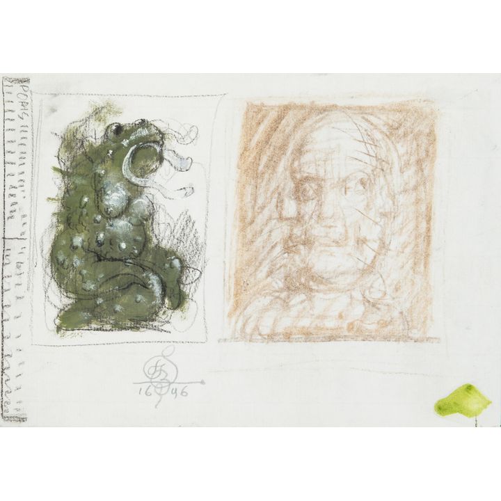 Franciszek Starowieyski | Szkic "Żaba", 1996