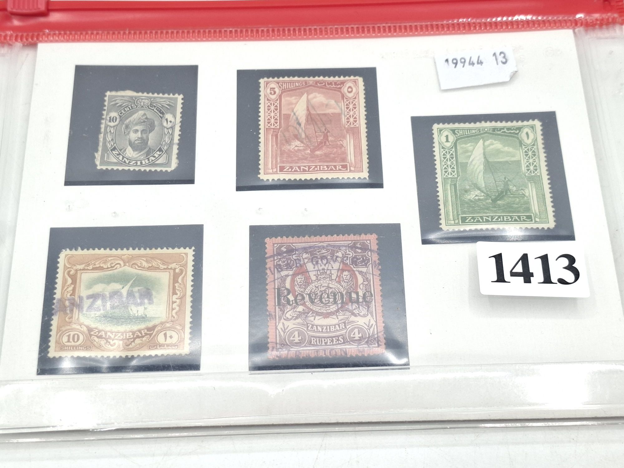 Collection Of Zanzibar Stamps