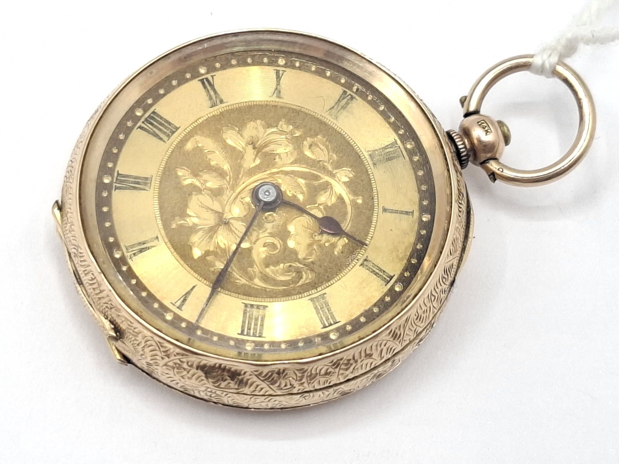 14ct Gold Pocket Watch,