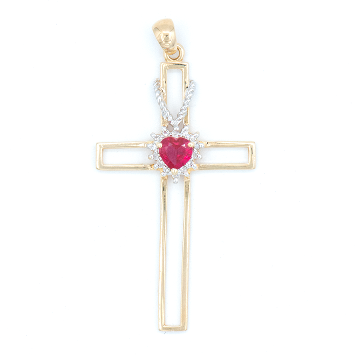 Cruz de rubí