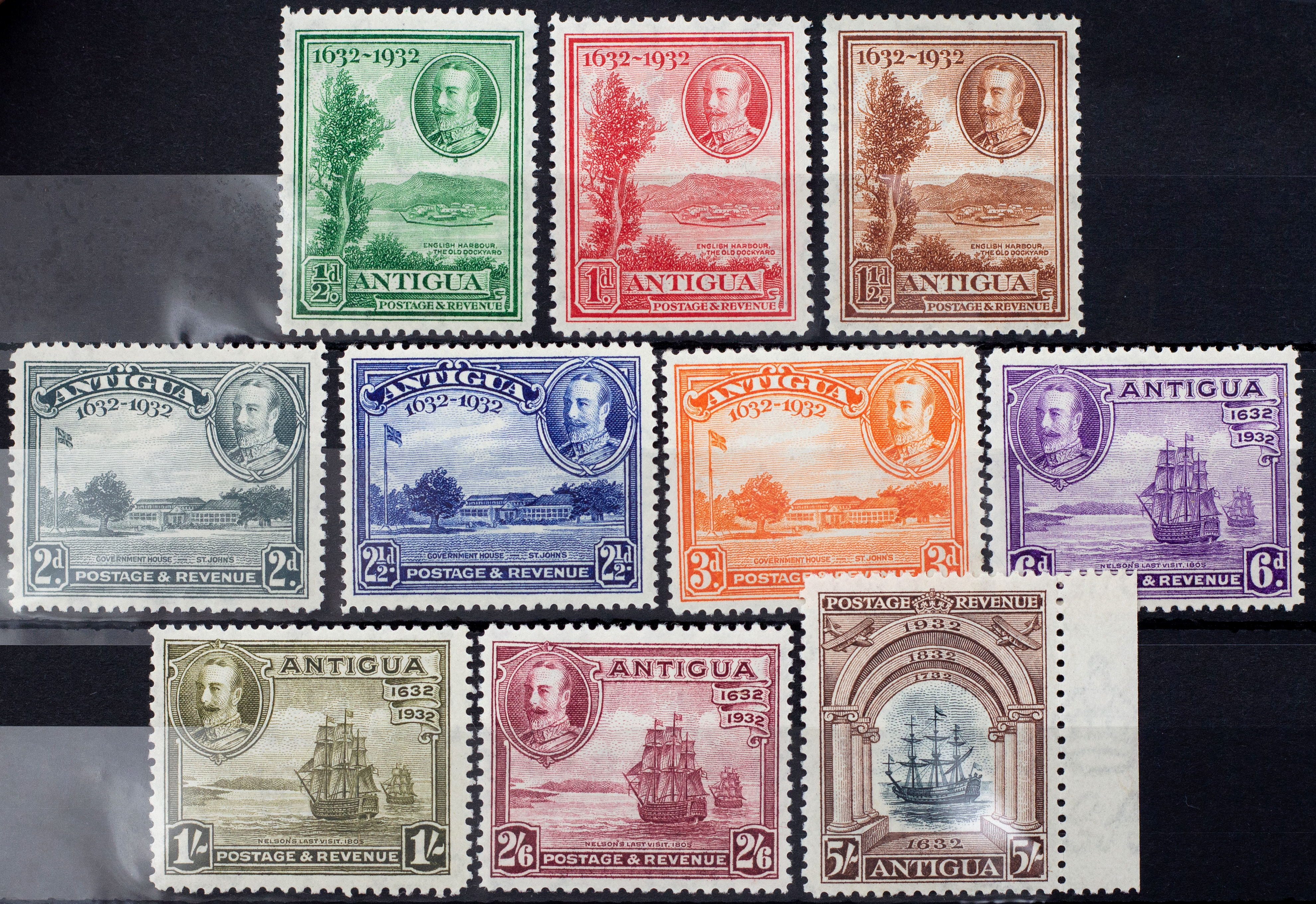 Antigua, Tercentenary, 1932, Good