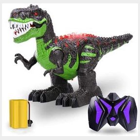 Remote Control Dinosaur Toy Jumbo for Kids Lights Sound Green 6 12 years |