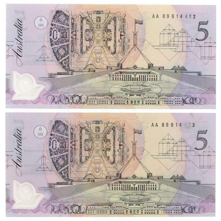 Fraser/Cole, Five Dollars, 1992, UNC