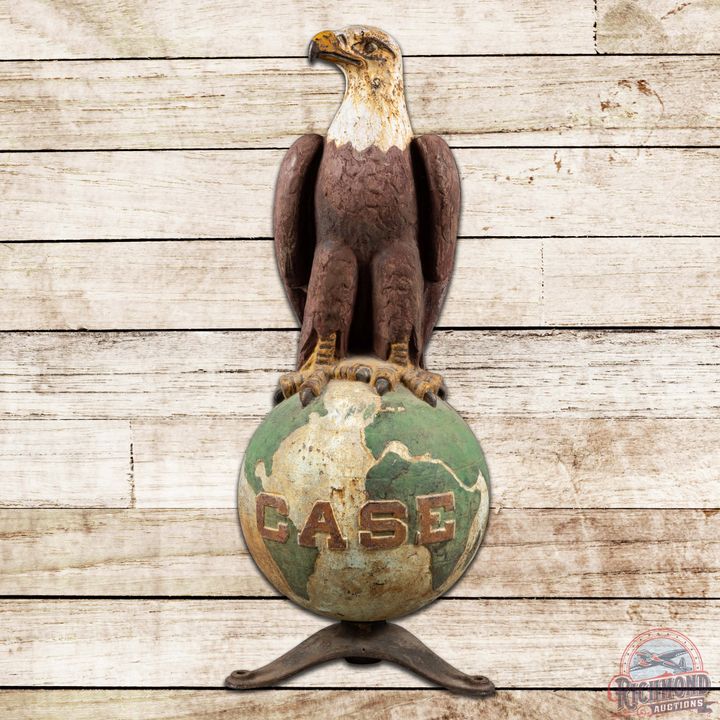 Case Tractors Implements Cast Iron "Old Abe" Eagle Statue