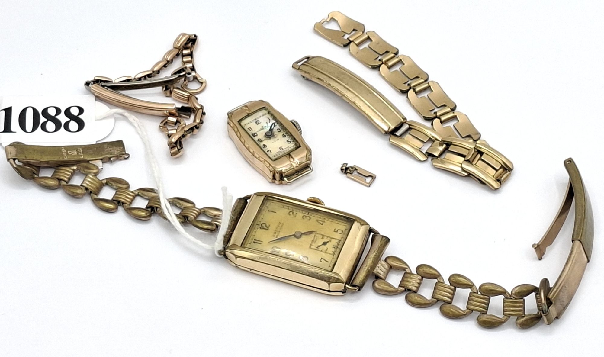 Two Art Deco Wrist Watches