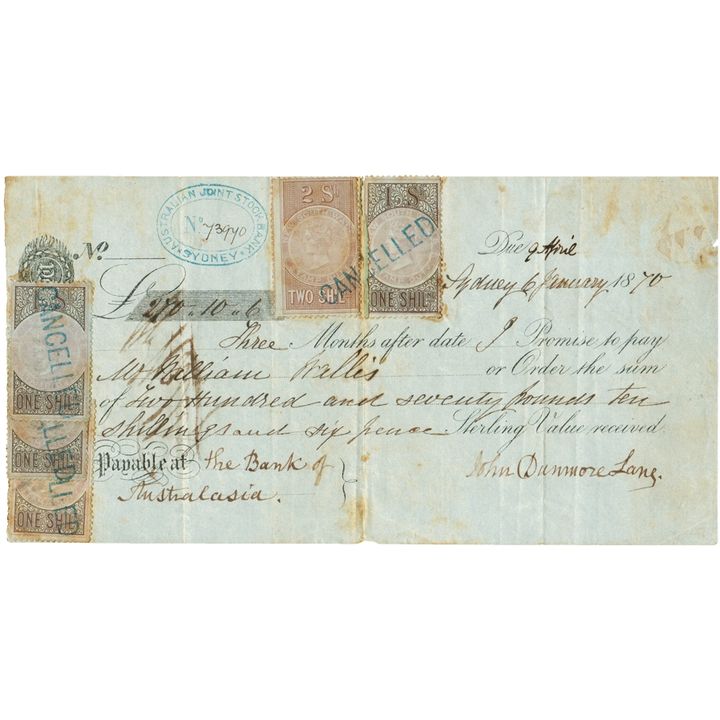Australian Joint Stock Bank 1870