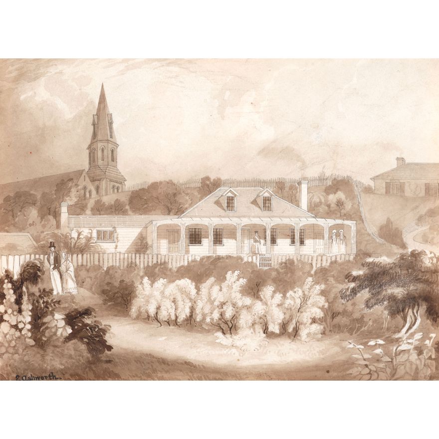 Edward Ashworth 'The Residence of Colonel Robert H. Wynyard...'