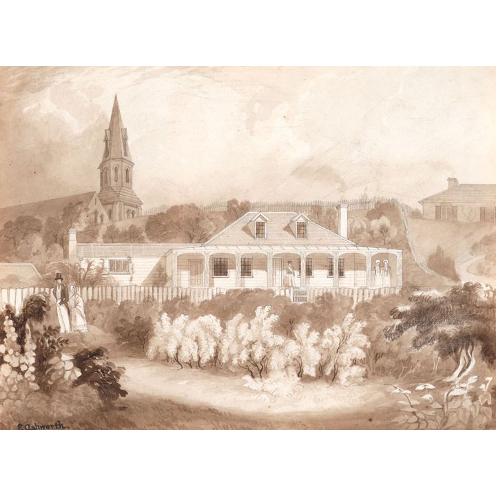Edward Ashworth 'The Residence of Colonel Robert H. Wynyard...'