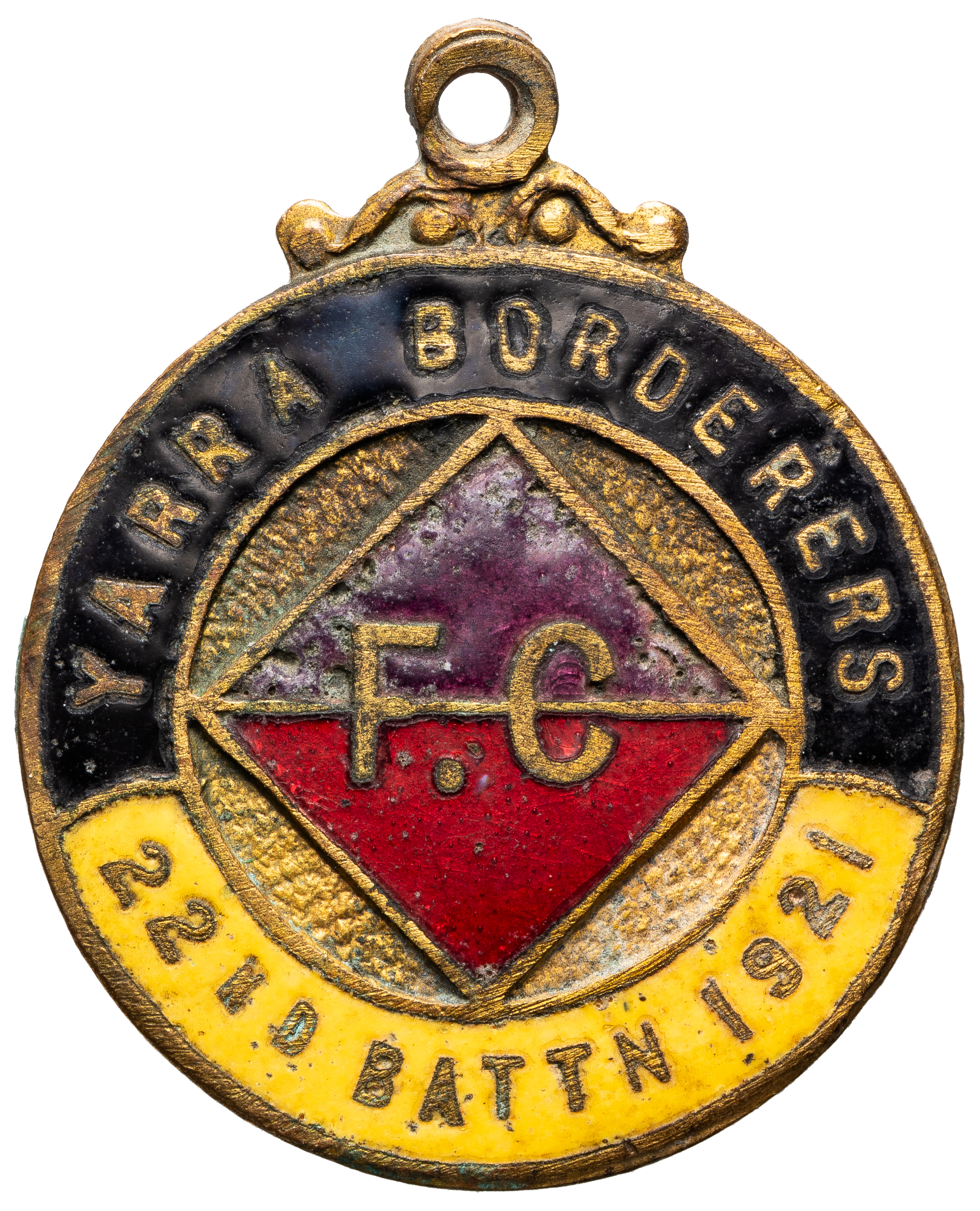Yarra Borderers, 22ND Battalion (South Gippsland), FC, 1921, gF