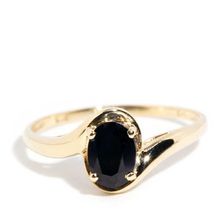 Sapphire 9 Carat Gold Ring
