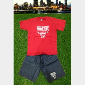 CHICAGO BULLS KIDS 2PC SET - 7/8YRS - 51634/2768