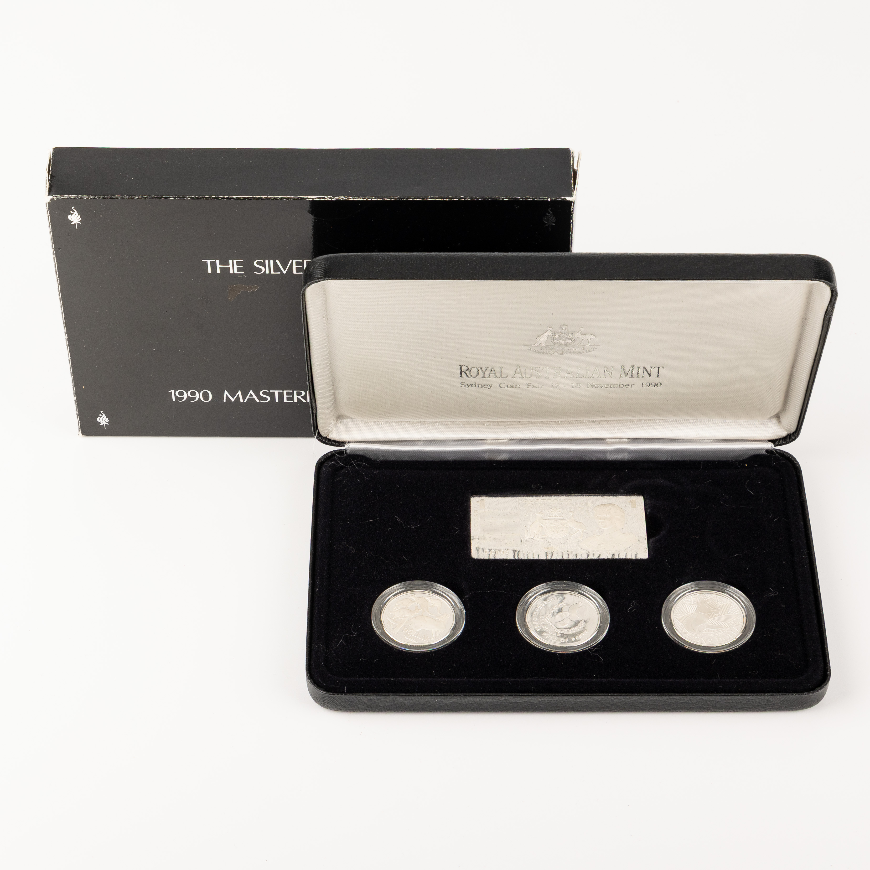 Masterpieces in Silver Set, The Silver Dollars, One Dollar, 1990