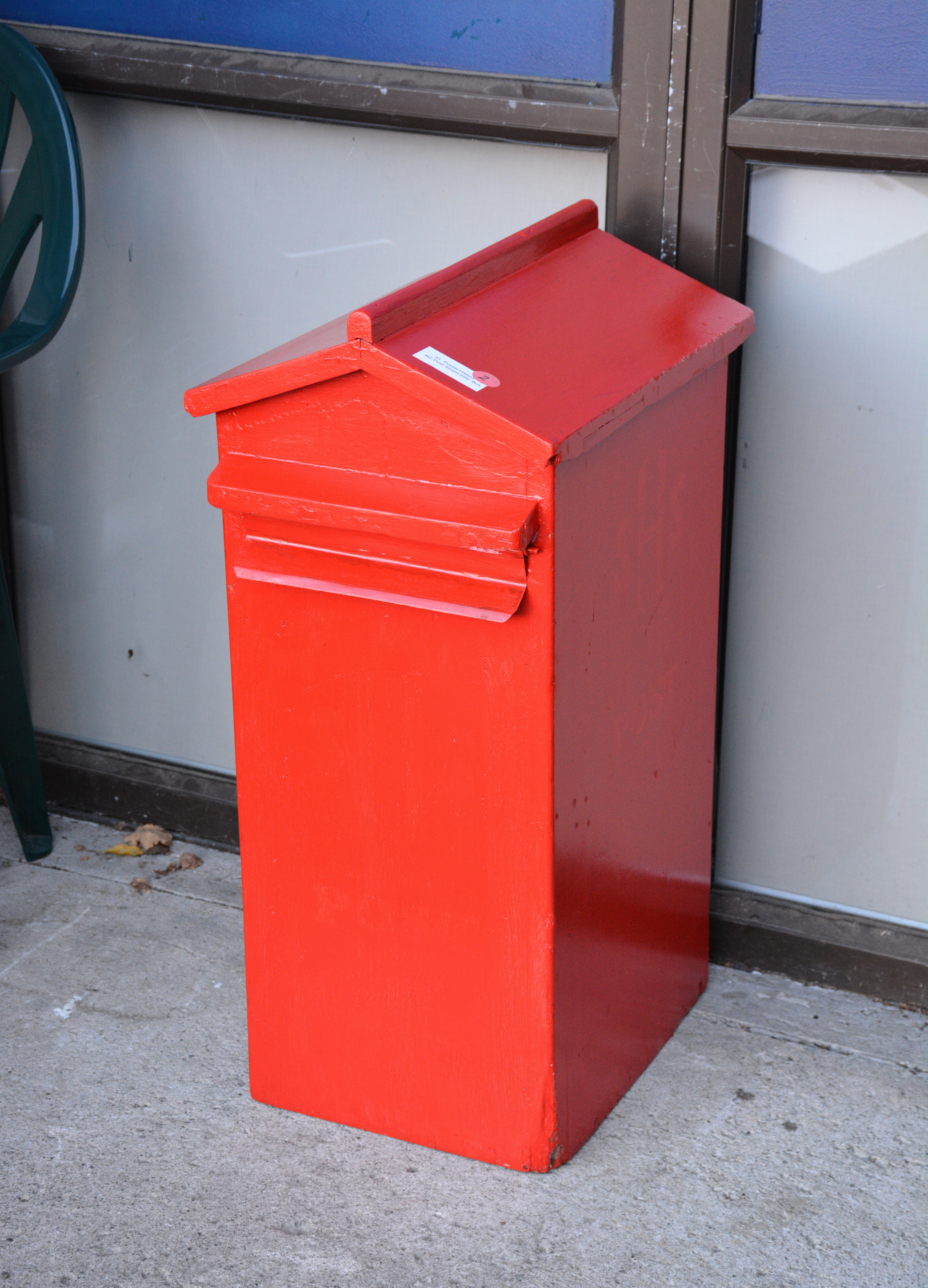 Red NZ Post Street Letterbox — NZ auction result