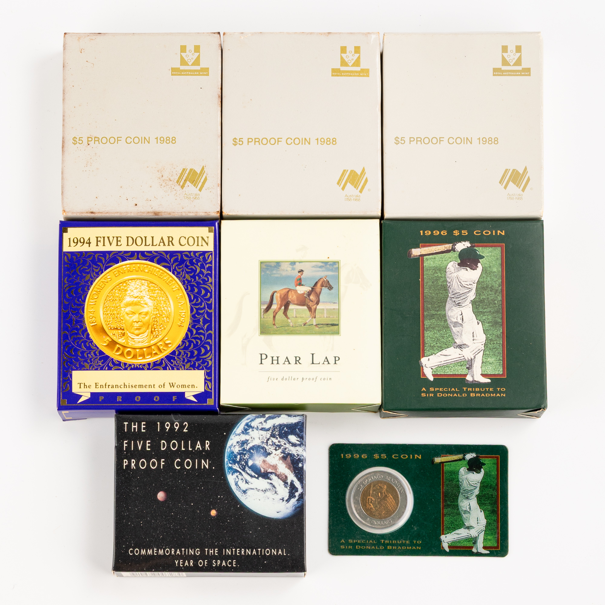 Elizabeth II, RAM - Miscellaneous, Five Dollars, 1988 - 2000, FDC
