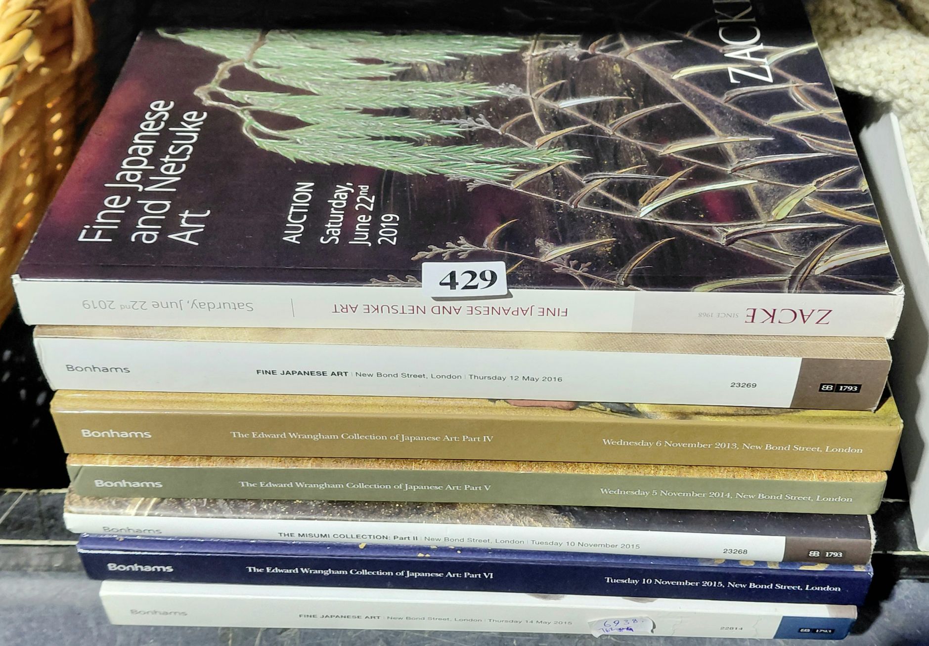 429 · BONHAMS AUCTION CATALOGUES